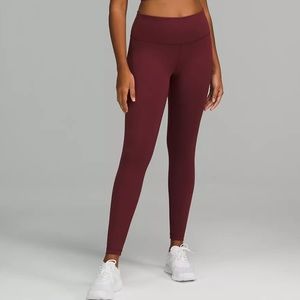 Lululemon Wunder train high-rise legging 28”